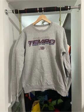 WNBA Toronto Tempo Grey Crew Sweatshirt - Unisex Casual Pullover